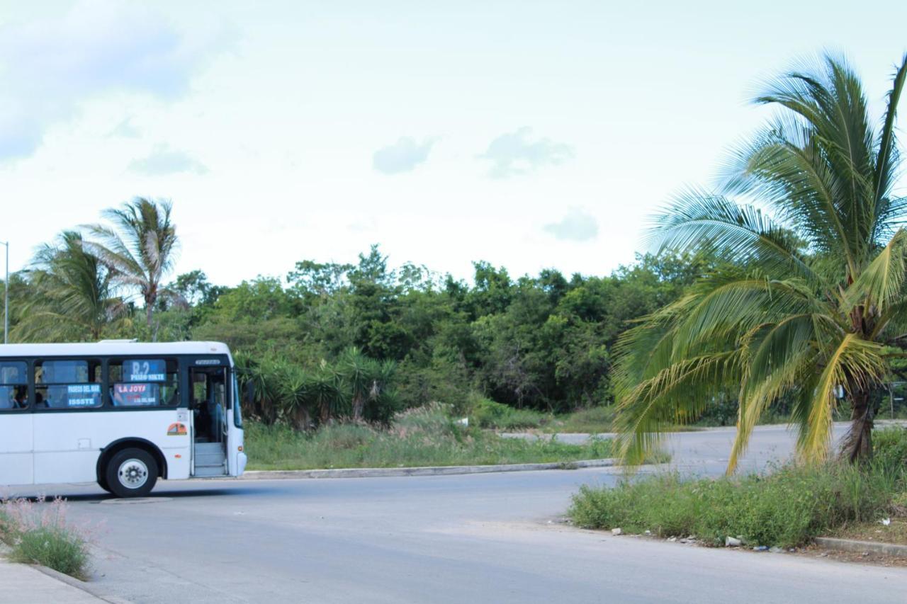 Relajante Y Acogedor Apartamento Con Alberca En Cancún Exterior foto